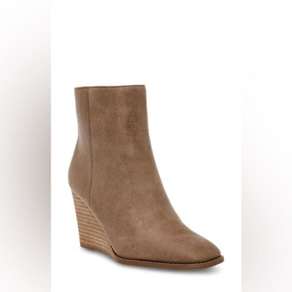 Dolce Vita Rupert Wedge Boot in Truffle Size 9 - Picture 1 of 17